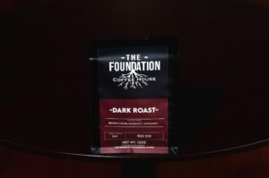 Smooth espresso mixed with plenty of steamed milk and a light foam top.